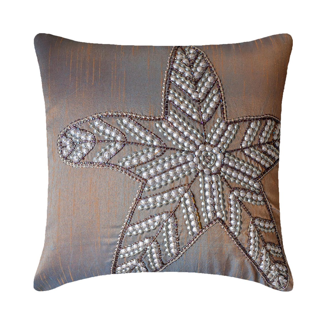 Starfish Detail throw pillow cover, product view 7