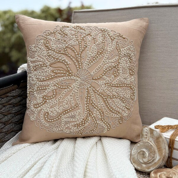 Scattered Shell throw pillow cover, product view 40