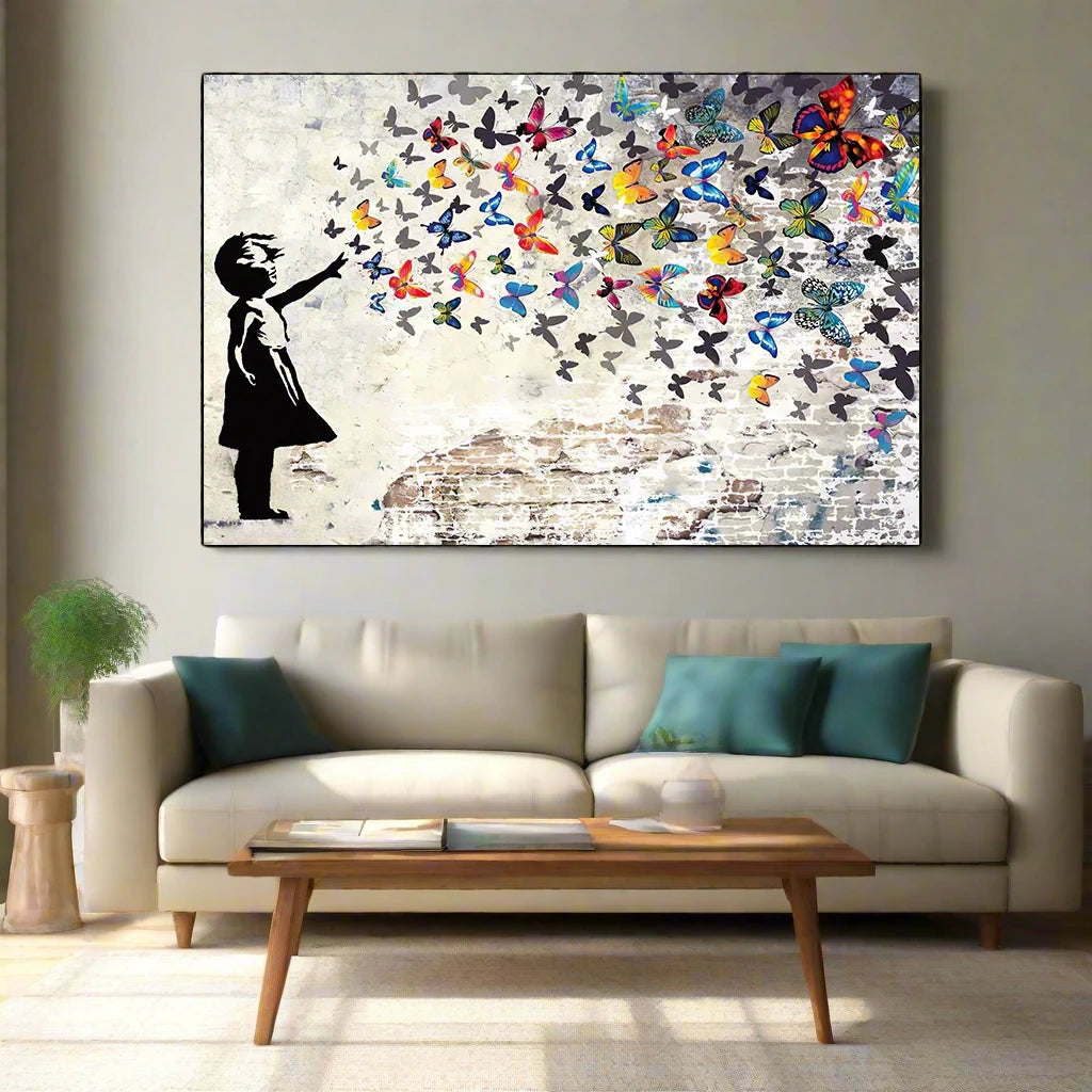 Graffiti Wall Art Print product detail view 2