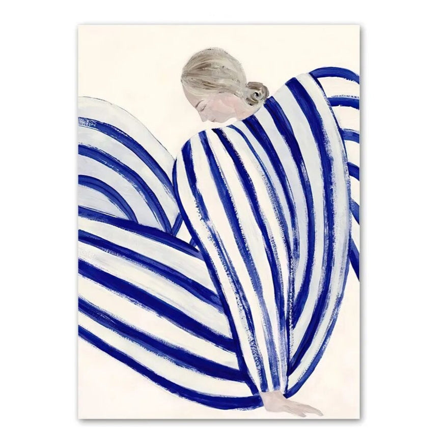 Abstract Wall Art Print product detail view 3