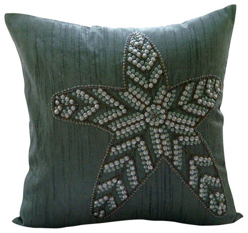 Starfish Detail throw pillow cover, product view 11