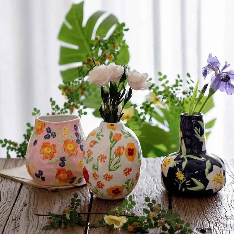 Cottage Ceramic Bud Vase product detail view 3