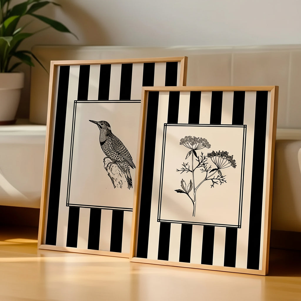 Coordinated Set Wall Art Print product view