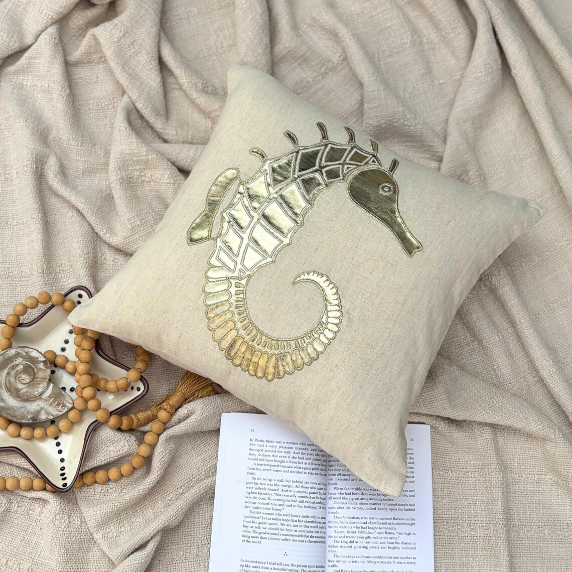Lobster Pattern throw pillow cover, product view 27