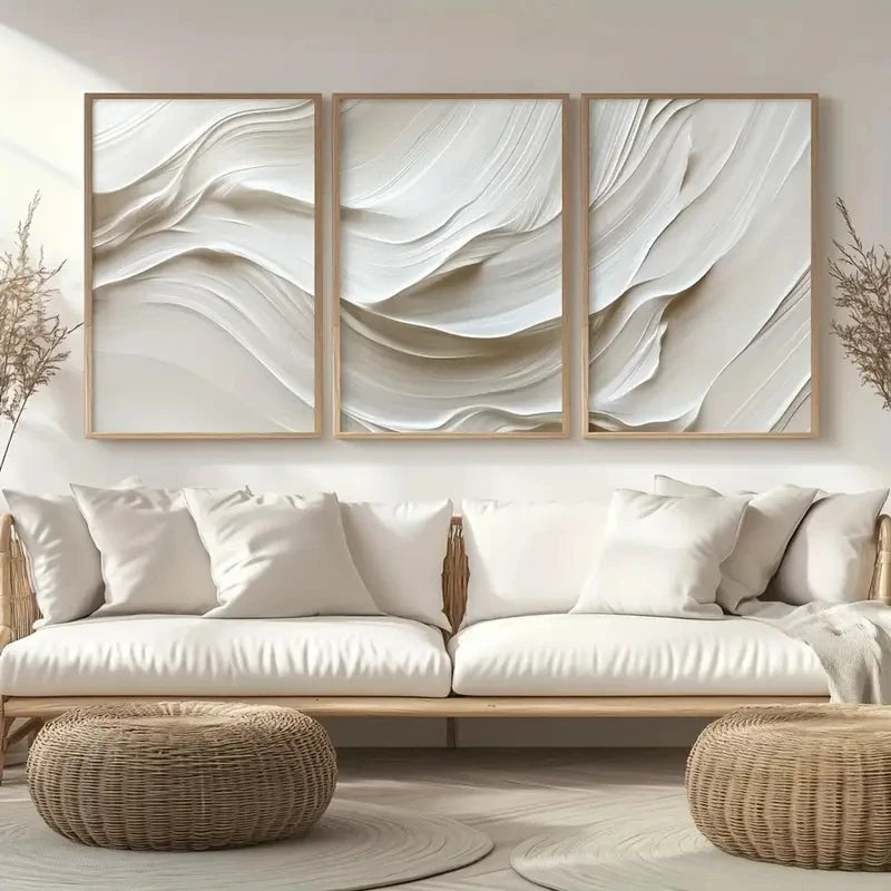 Wavy Coordinated Set Wall Art Print product view