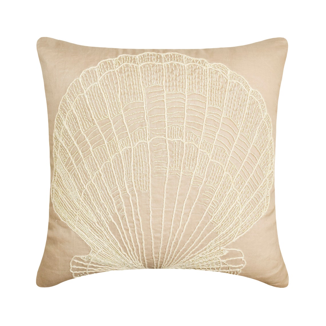 Scallop Shell throw pillow cover, product view 8
