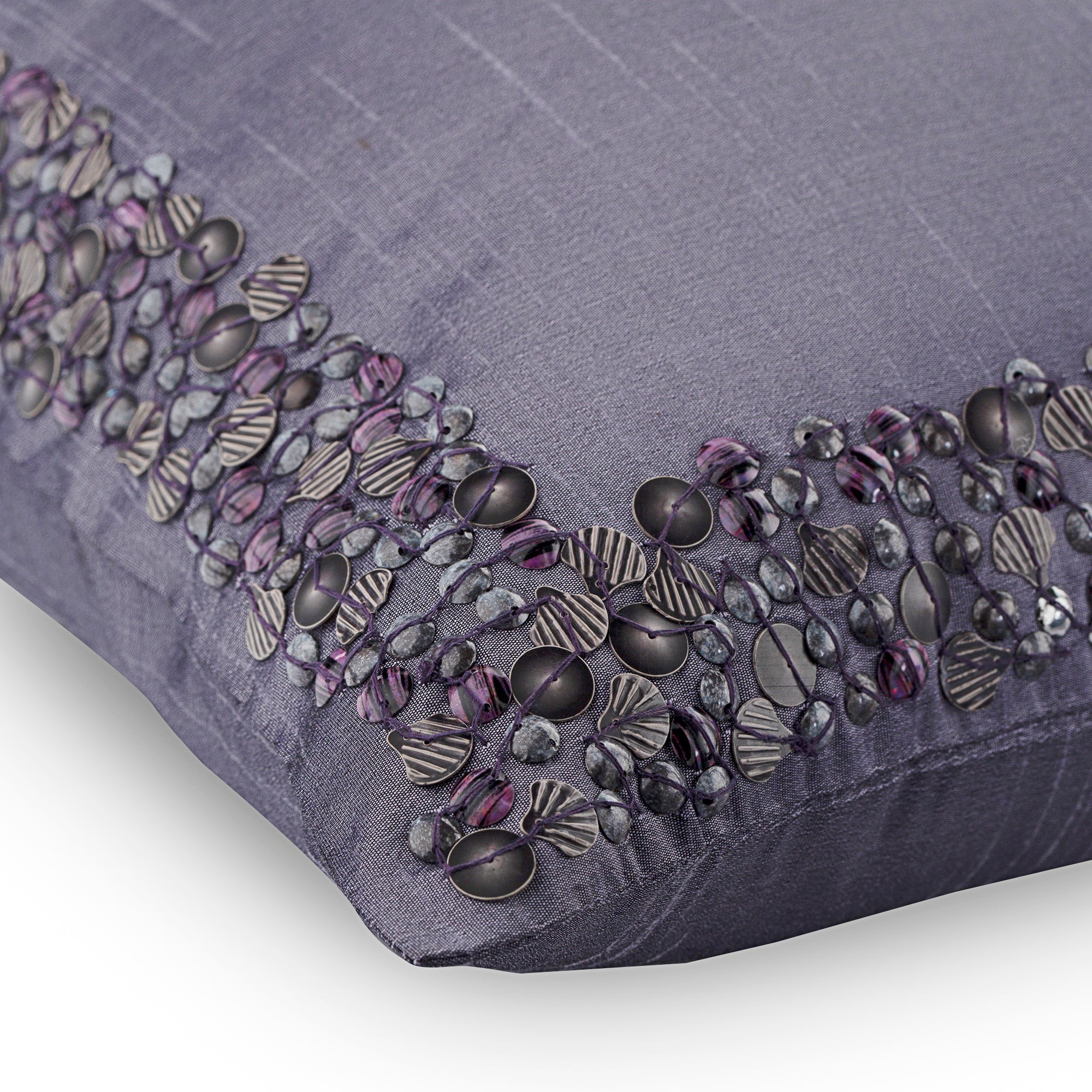 Seashell Arrangement throw pillow cover, product view 2