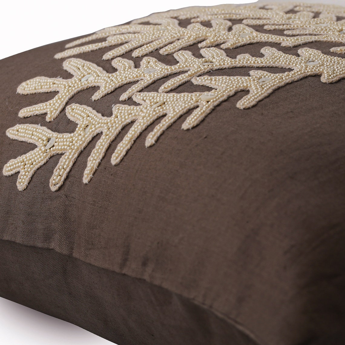 Coral Cluster throw pillow cover, product view 8