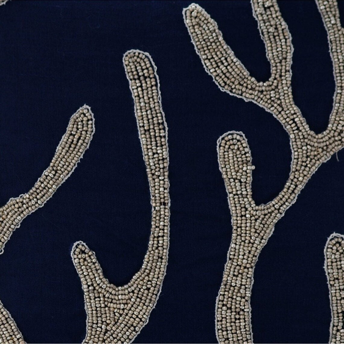 Seaweed Shore throw pillow cover, product view 9
