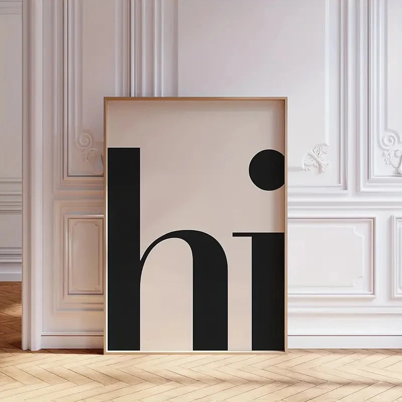 Minimalist Wall Art Print product view