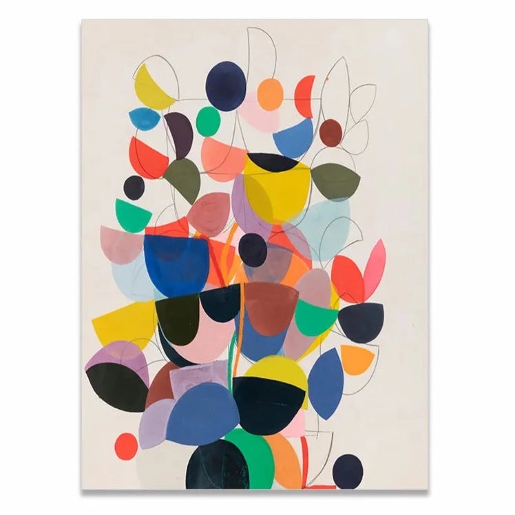 Geometric Wall Art Print product detail view 5