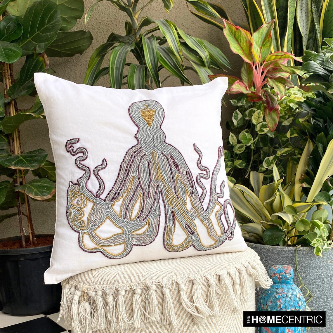Koi Fish Motif throw pillow cover, product view 26