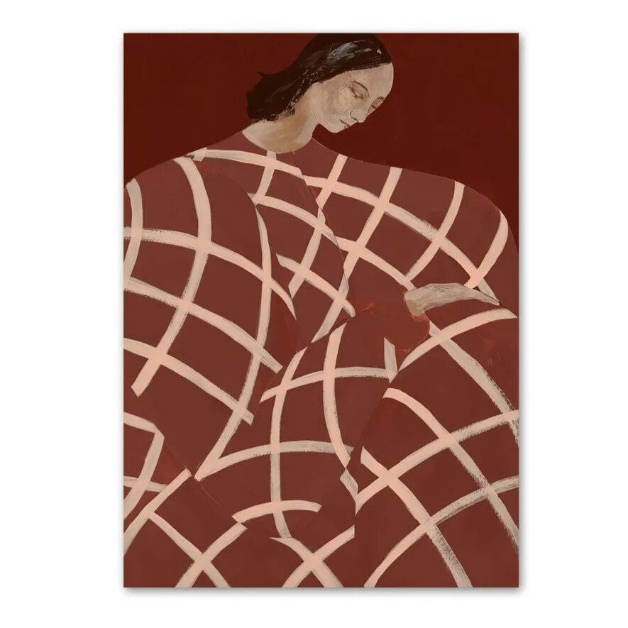 Abstract Wall Art Print product detail view 9
