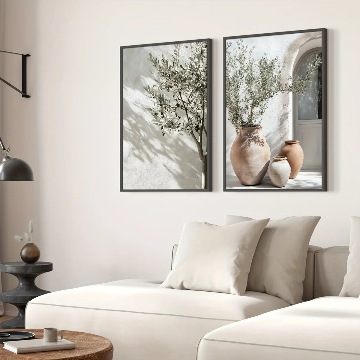Tree Olive Tree Vase Wall Art Print product detail view 2