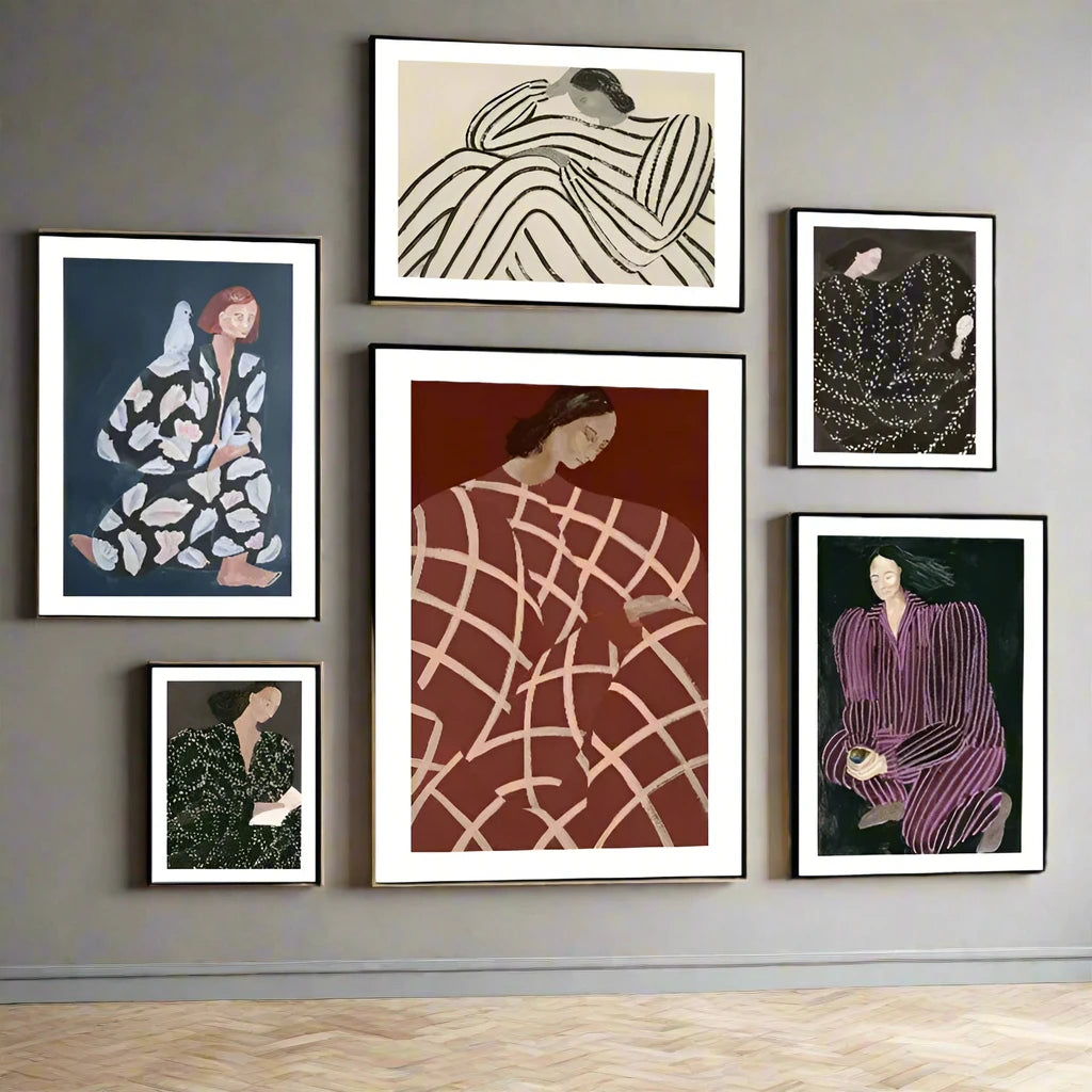 Abstract Wall Art Print product detail view 2