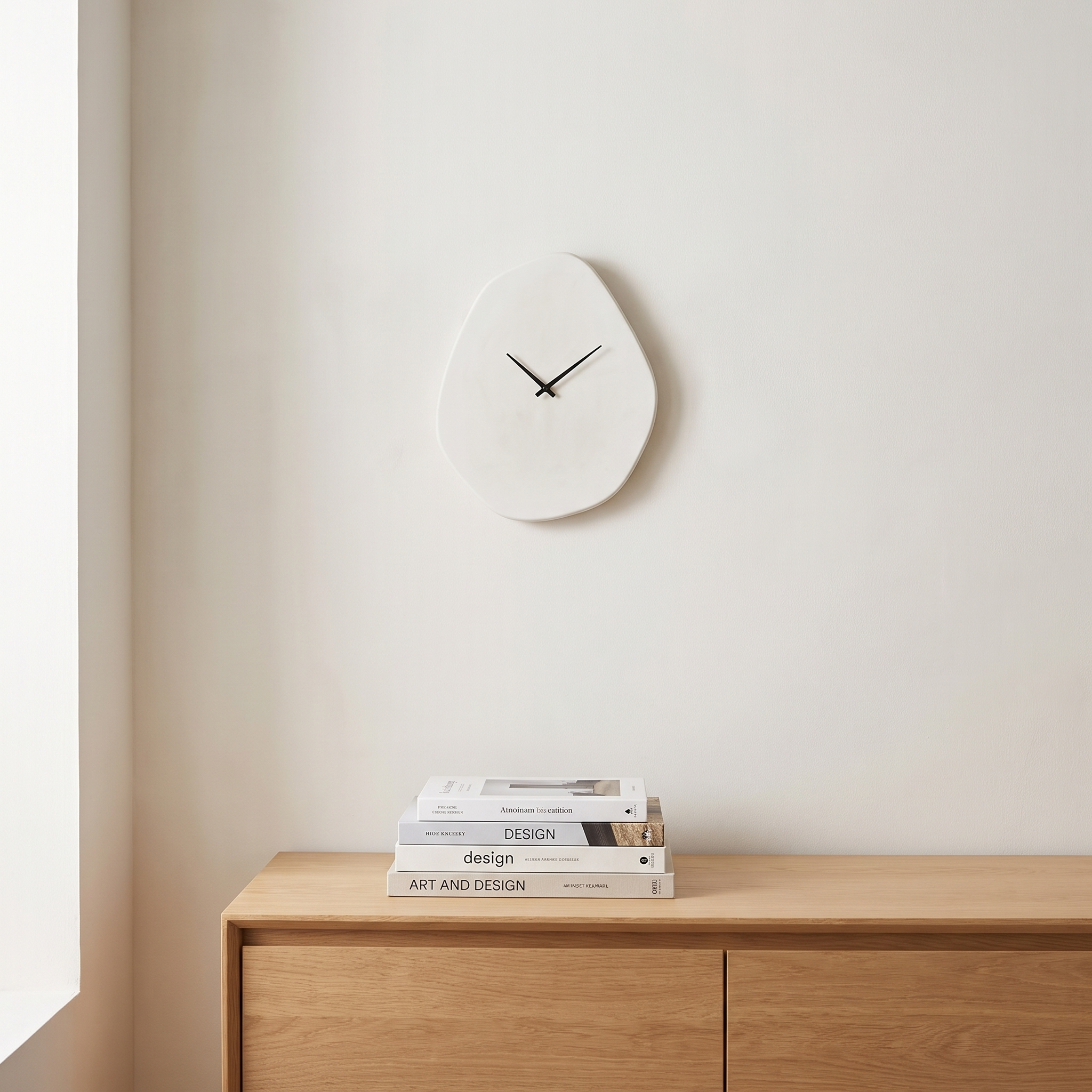 Symmetrical Round Decorative Wall Clock product view