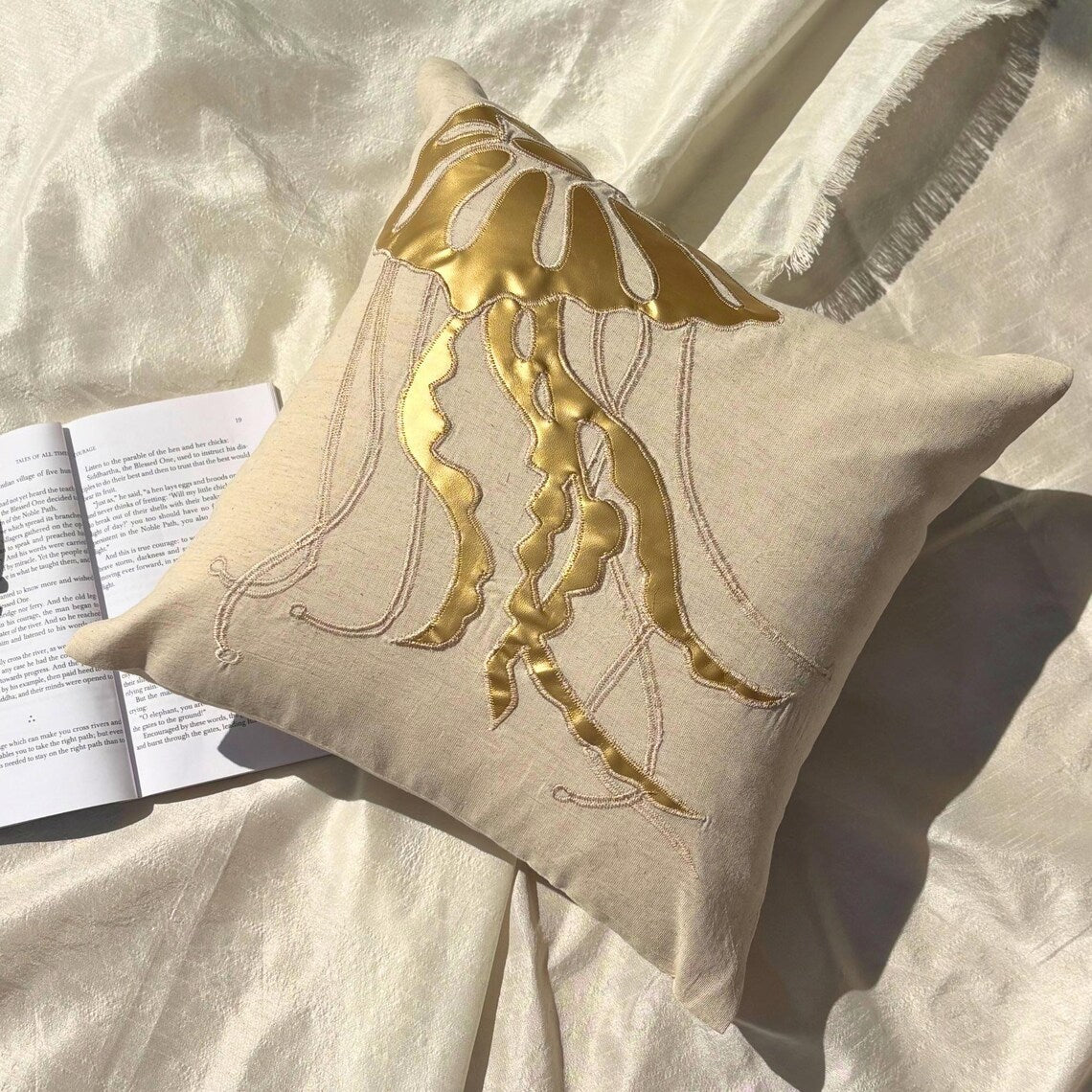 Lobster Pattern throw pillow cover, product view 13
