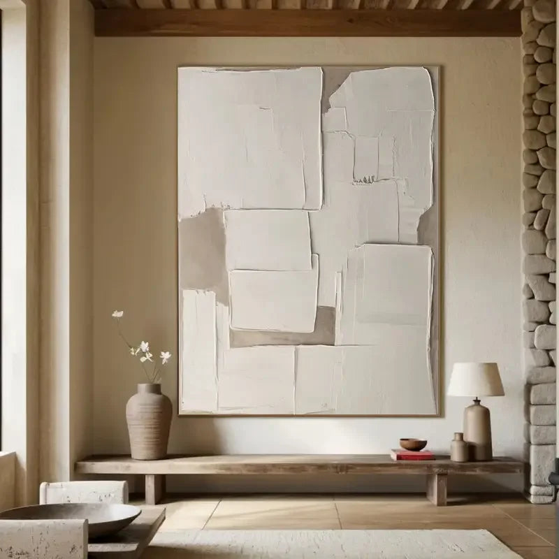 Textured Minimalist Nordic Wall Painting product detail view 2
