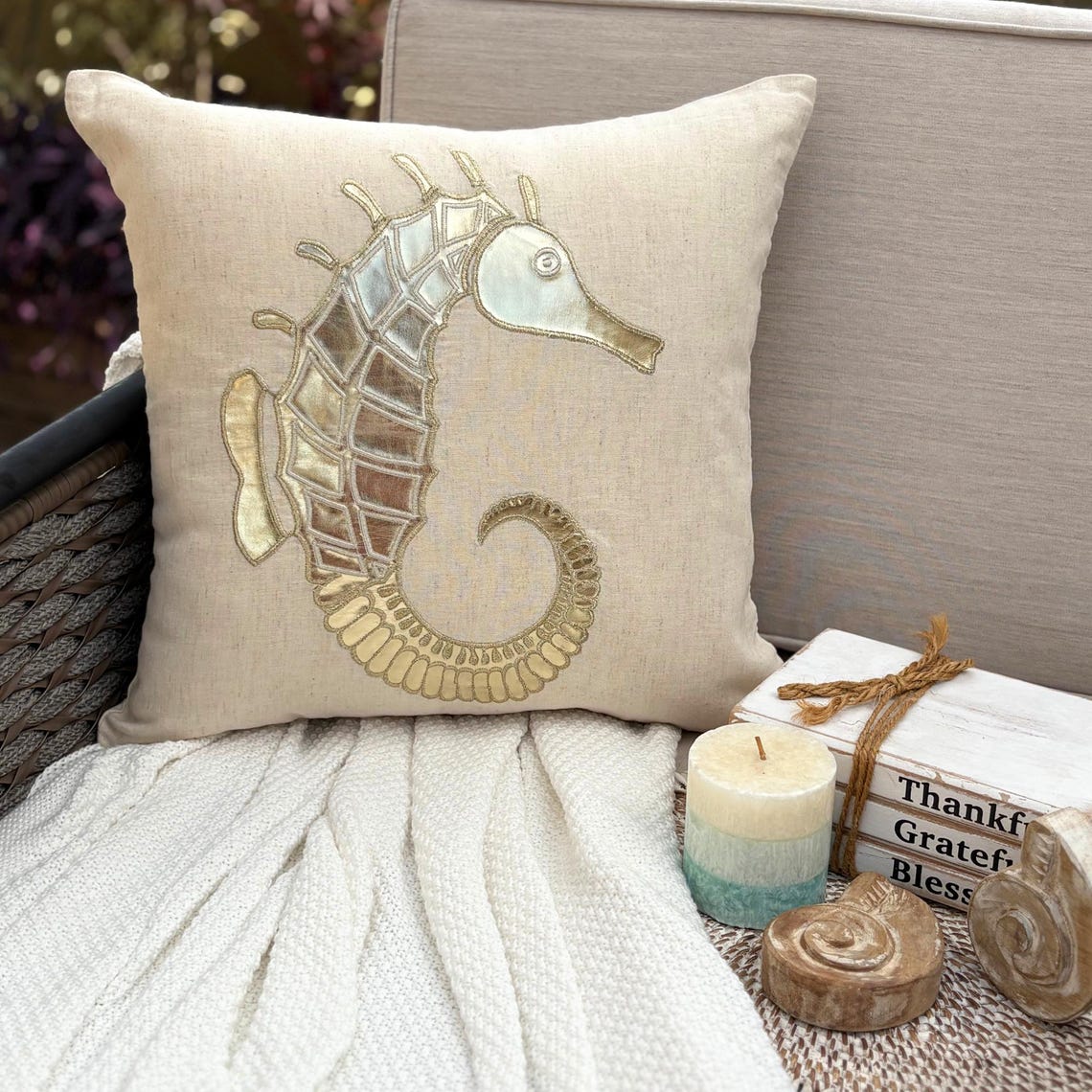 Lobster Pattern throw pillow cover, product view 26