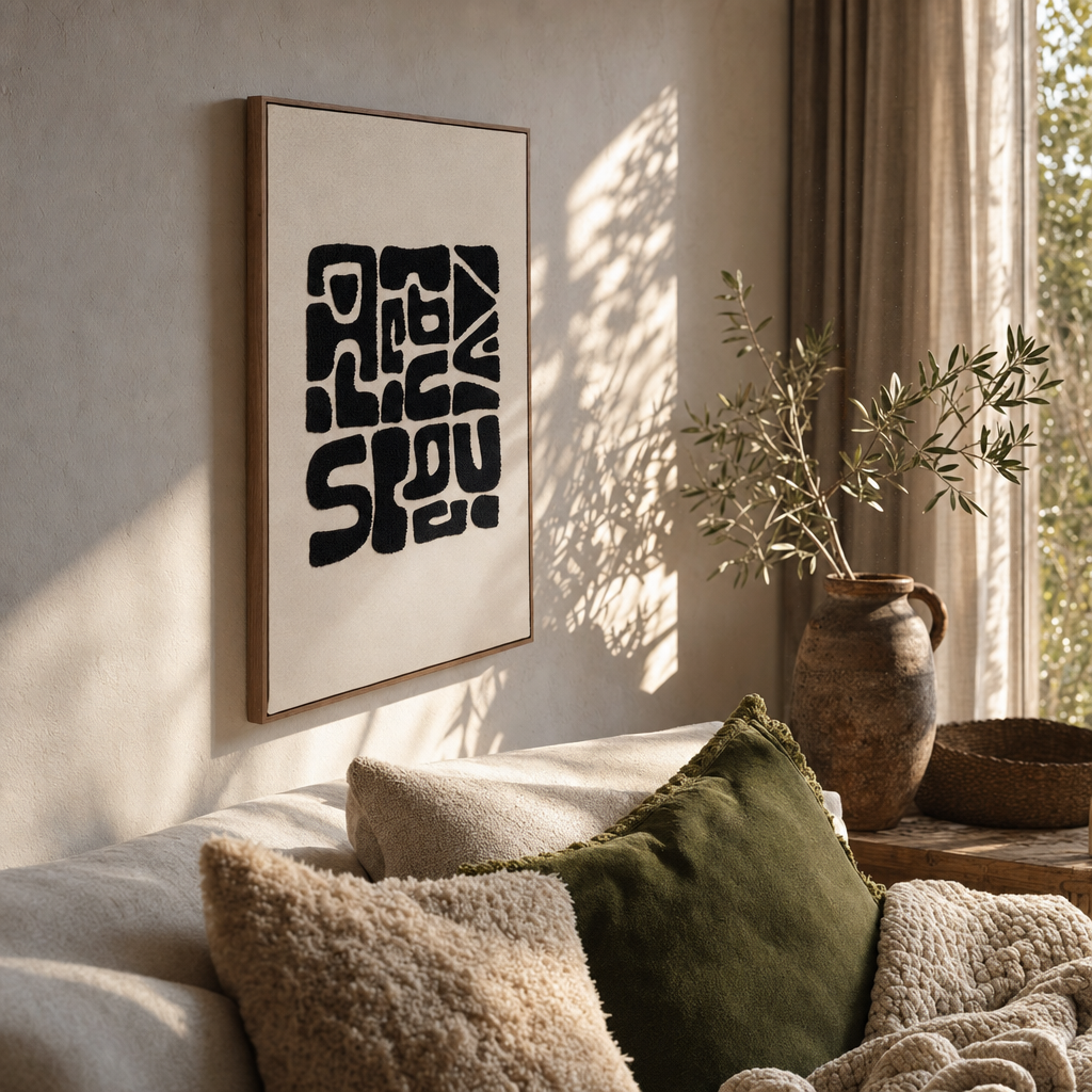 Clean Line Textured Relief Wall Decoration product view