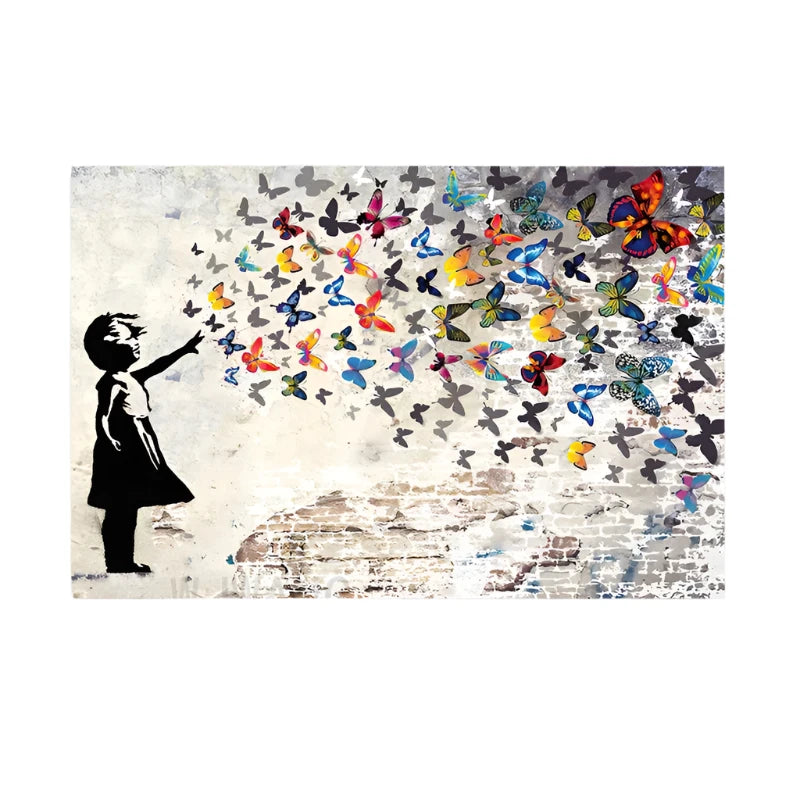 Graffiti Wall Art Print product detail view 3
