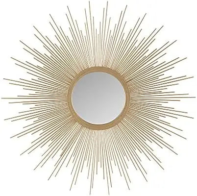 Sunburst Metal Wall Mirror product view