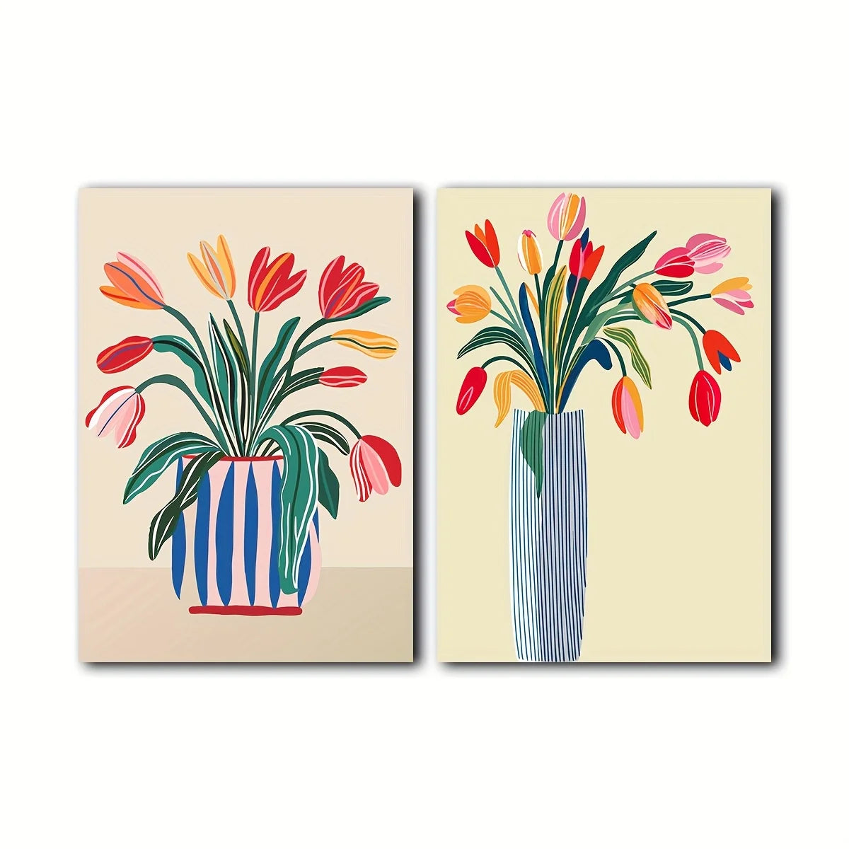 Tulip Vase Wall Art Print product detail view 4
