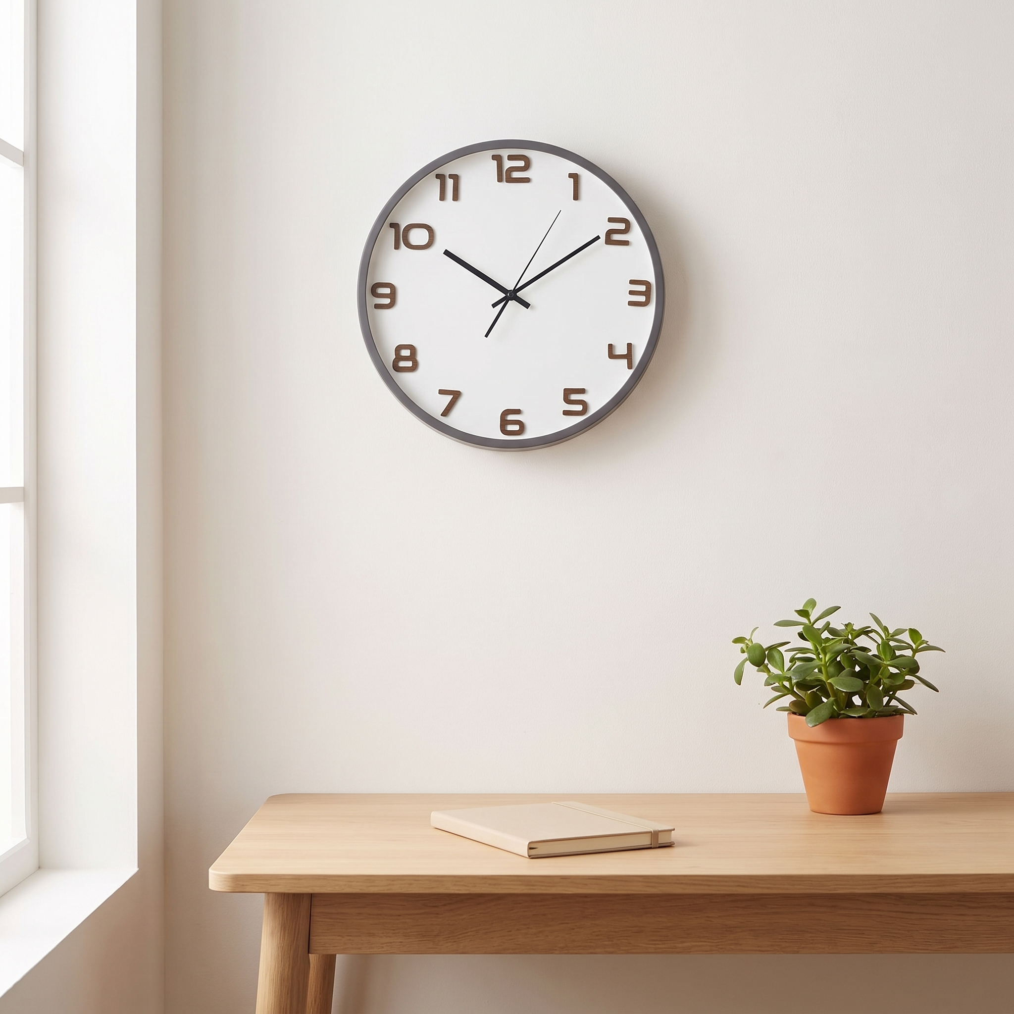 Calm Round Decorative Wall Clock product view