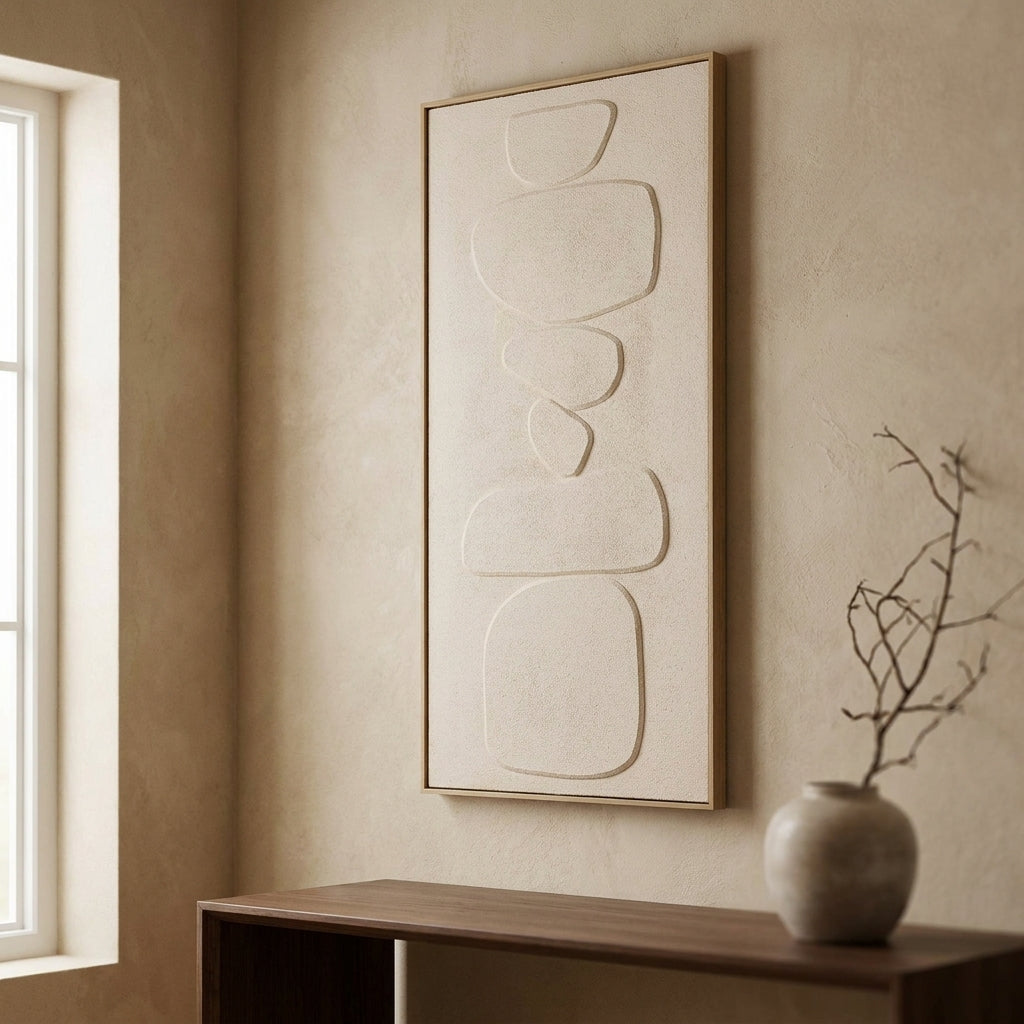 Organic Textured Relief Wall Decoration product view