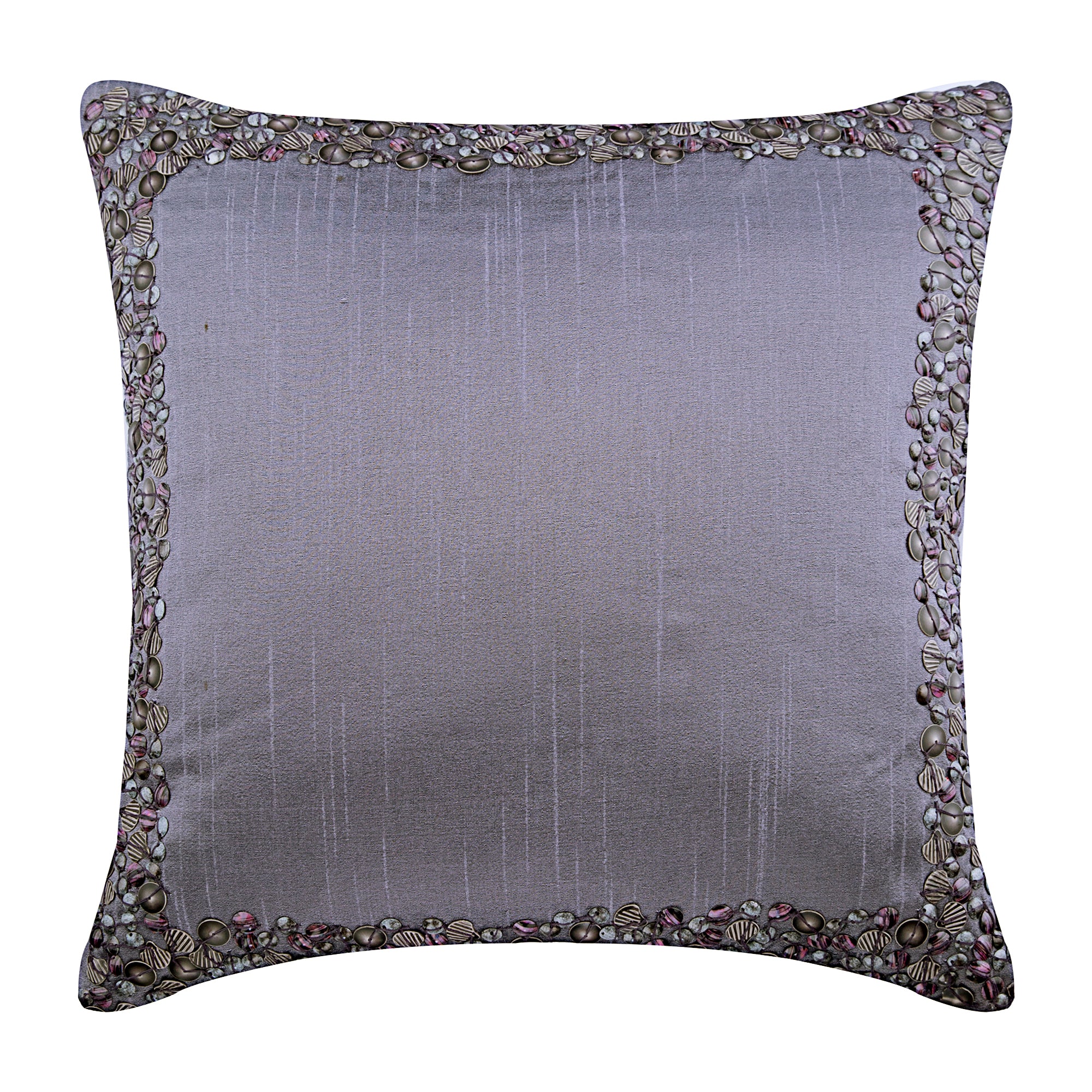 Seashell Arrangement throw pillow cover, product view 1