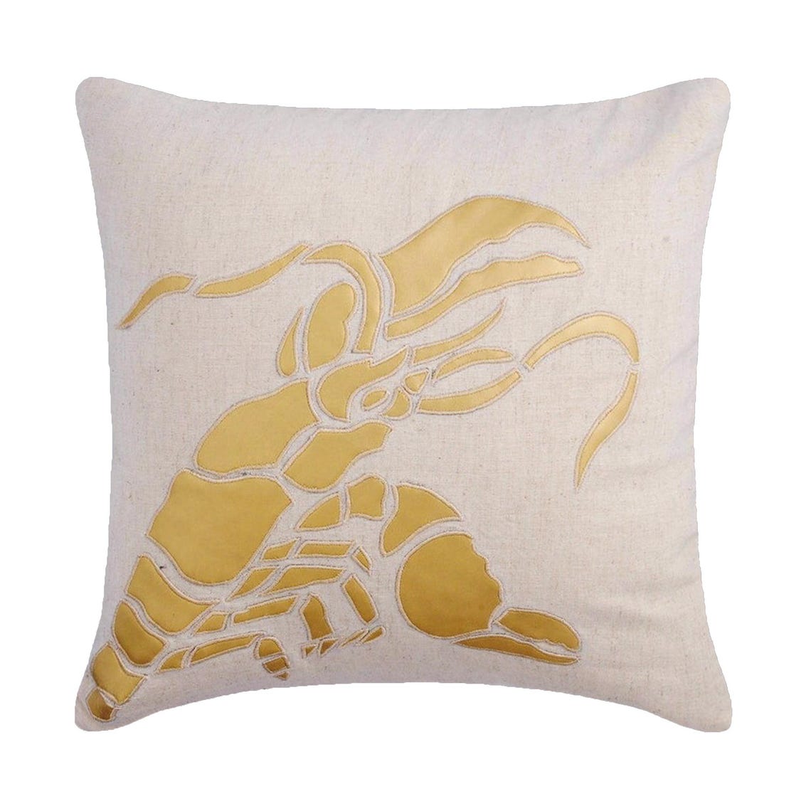 Lobster Pattern throw pillow cover, product view 9