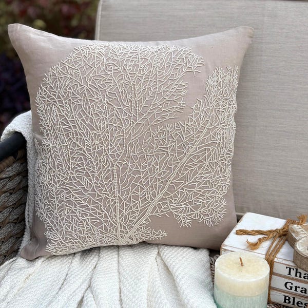 Scallop Shell throw pillow cover, product view 39