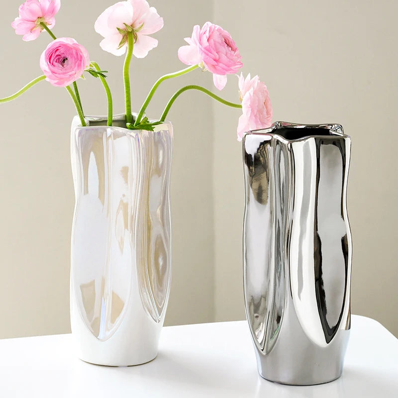 Electroplated Ceramic Vase product detail view 2