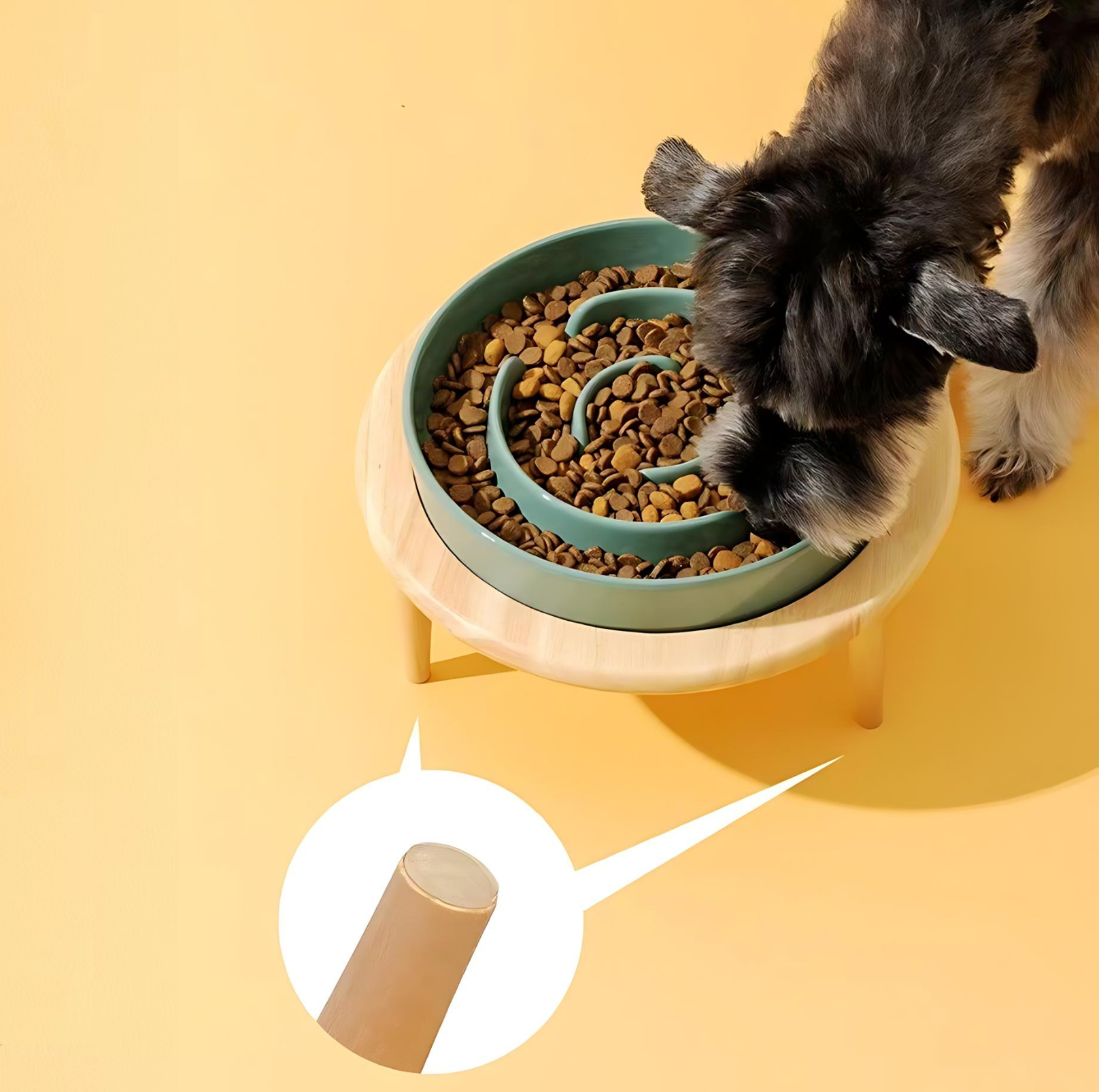 Ceramic Slow Feeder Pet Bowl