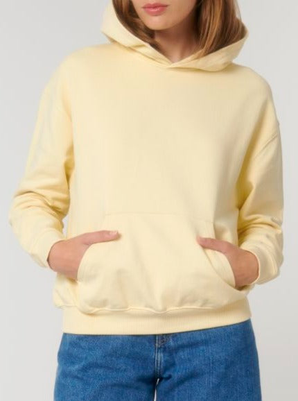 Drawcord Free Relaxed Hoodie