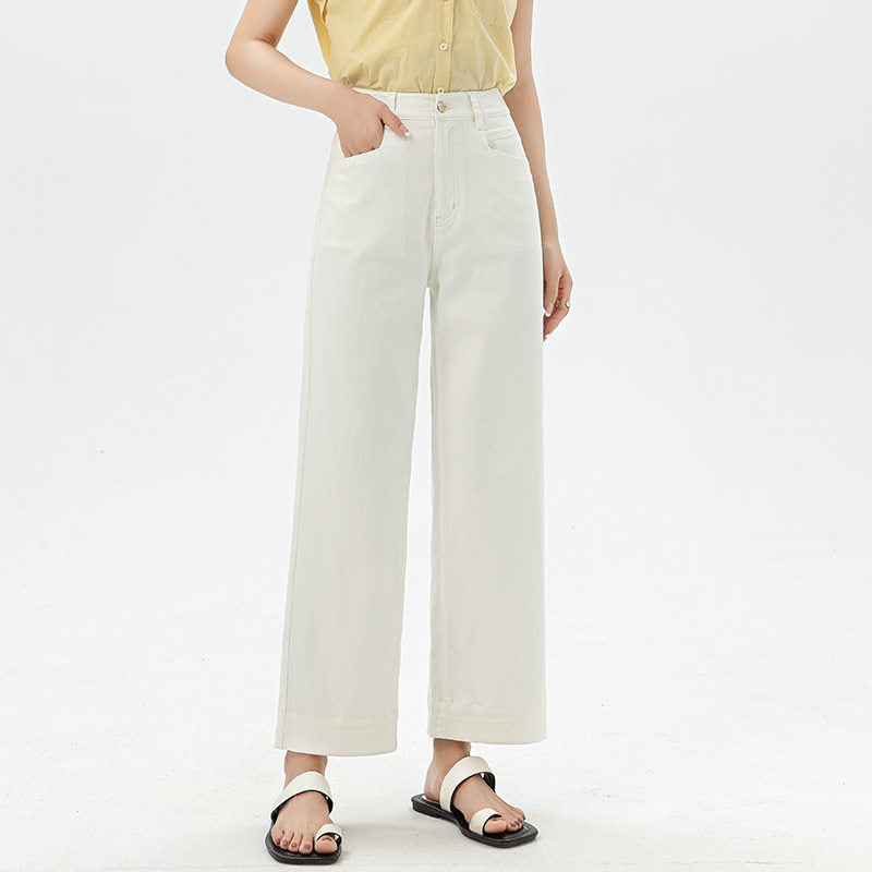 Women's Straight Leg Slim Fit Jeans
