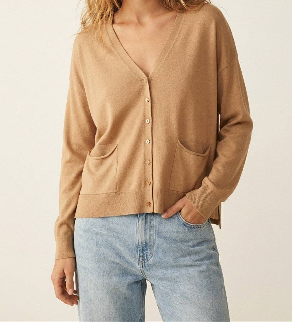 V-Neck Lightweight Cardigan