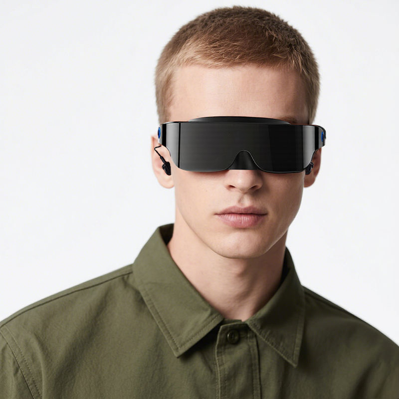 Wearable Smart VR/AR Glasses 4K Display With Oled Screen High-Definition For Movie Game 