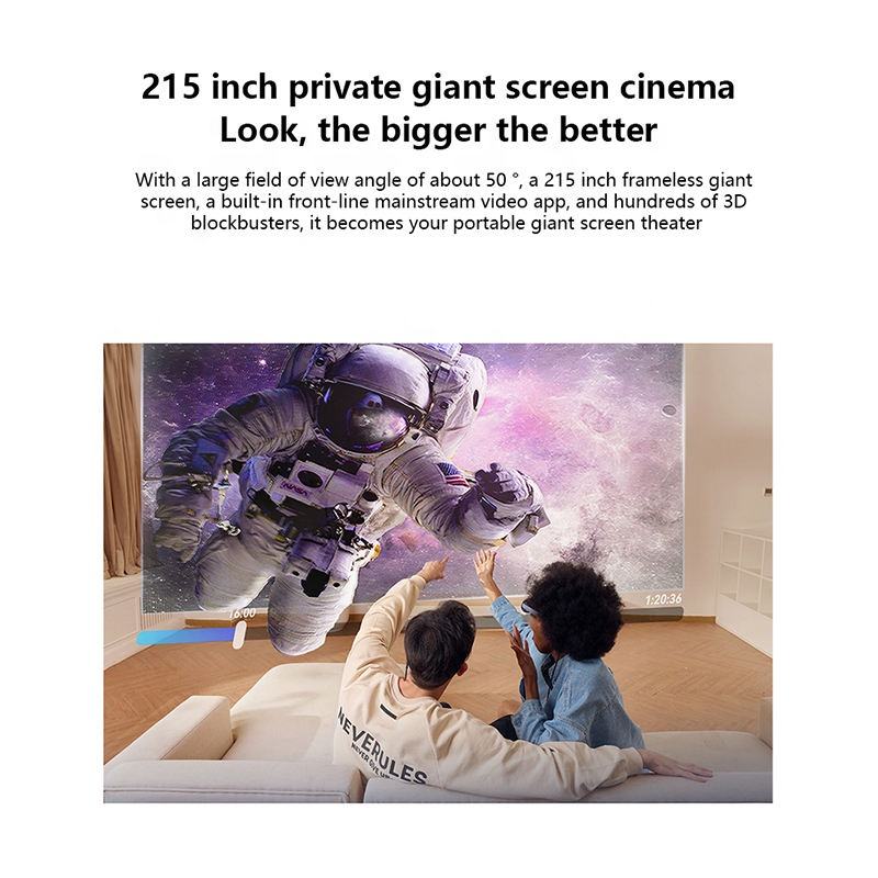 Adjustable Diopter Smart Max Augmented Reality AR Glasses 1080p 3D Video Glasses Mobile Theatre Video 
