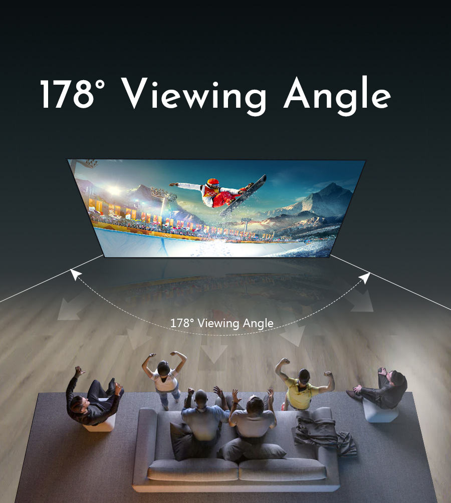 Acoustic Transparent Projection Screen, Micro-Perforated Fixed Frame Screen, 4K/8K Compatible, Ultra HD Home Theater Display, Large Format Projection Screen for Cinema and Entertainment