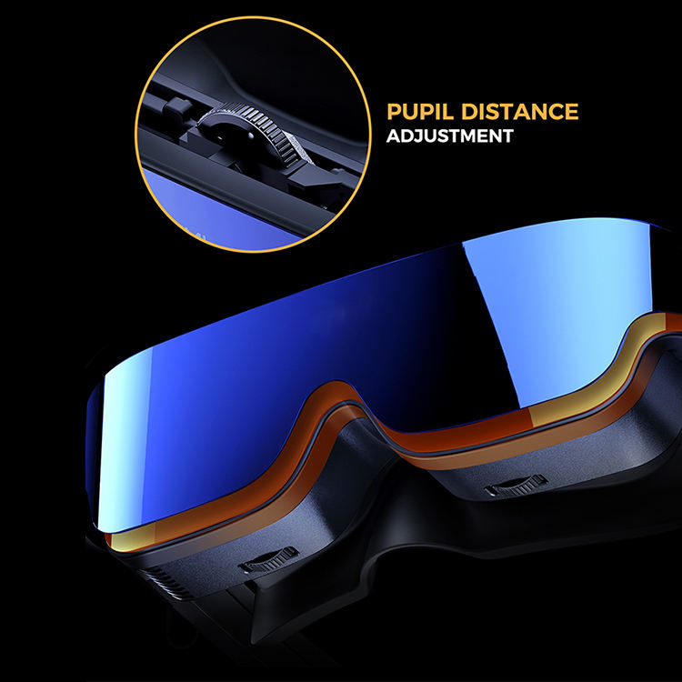 Wearable Smart VR/AR Glasses 4K Display With Oled Screen High-Definition For Movie Game 