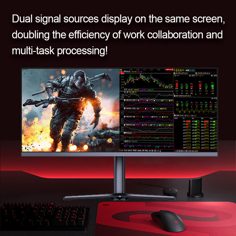 4K 240HZ Curved Monitor Screen for Gaming with 27 32 34 Inch