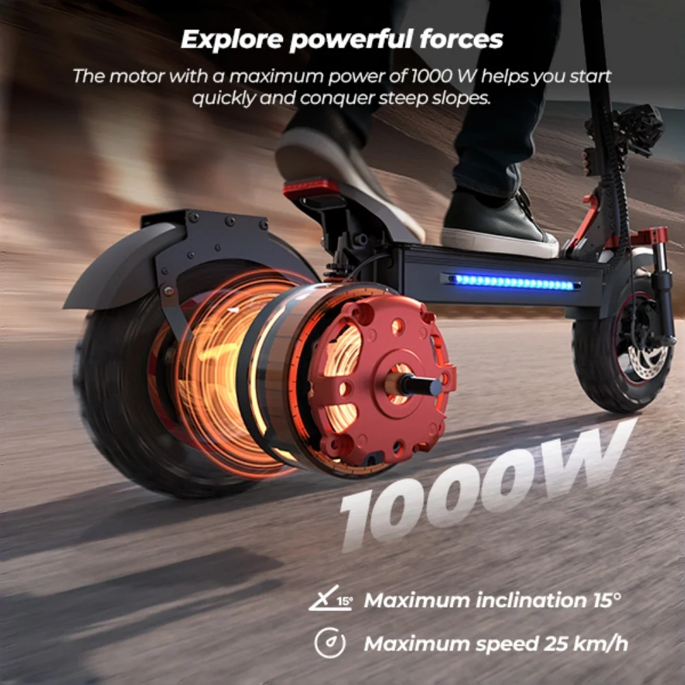 Patinete Eléctrico iScooter iX5S 48V 15Ah Todoterreno