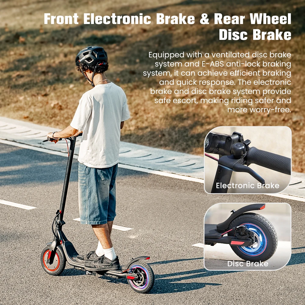 Patinete Eléctrico IScooter I9m 7.5Ah Plegable 30km Autonomía