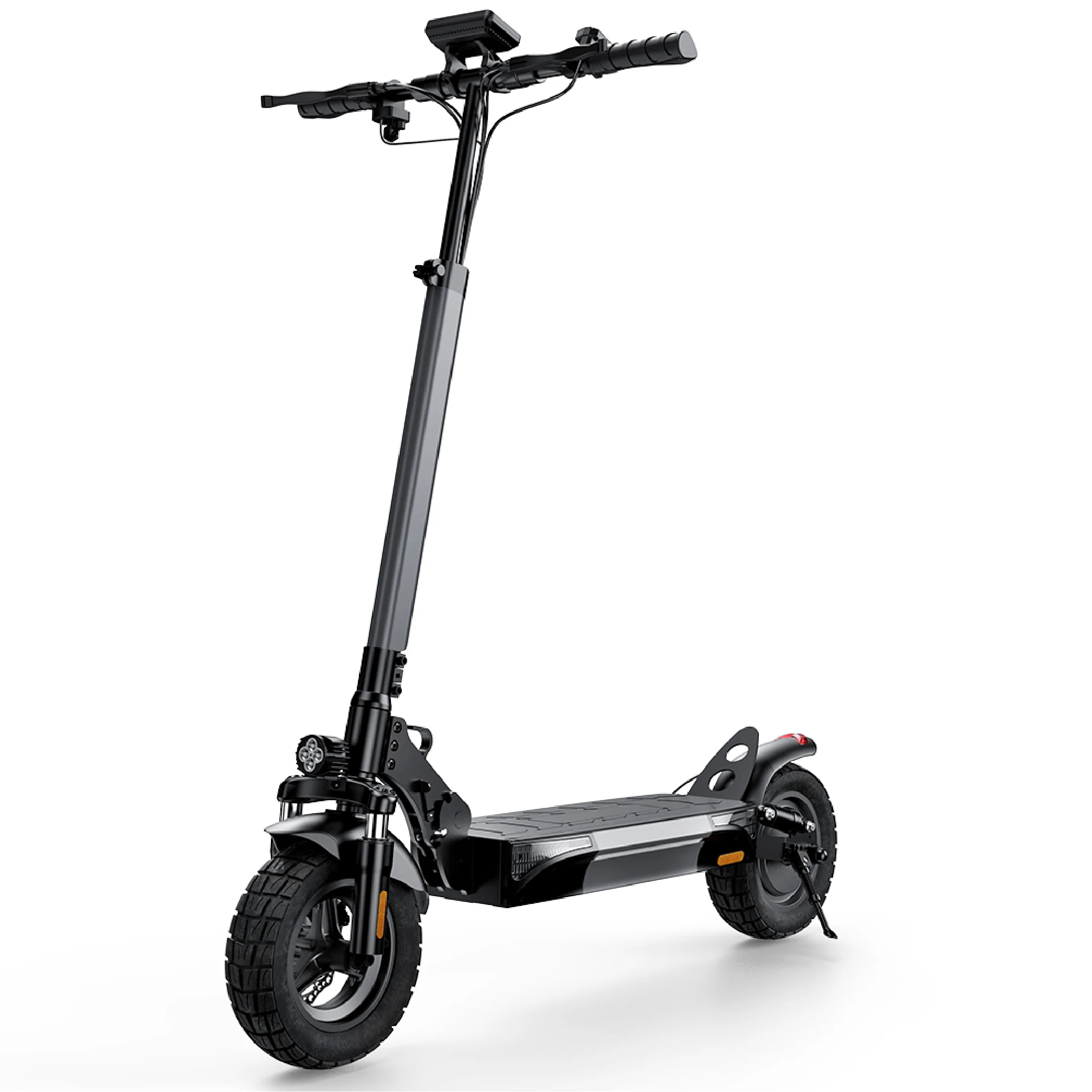 Patinete Eléctrico iScooter W9, 10 Pulgadas, 48V 14Ah, Autonomía 35-45 km, Velocidad Máxima 45 km/h, Neumáticos Off Road, Tracción Trasera, Doble Freno de Disco, EScooter