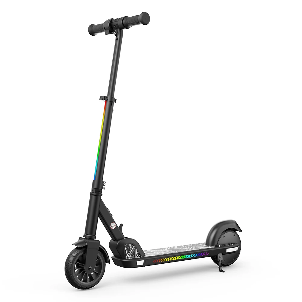 Patinete eléctrico IScooter K4 para niños: 150W, 16 km/h, plegable