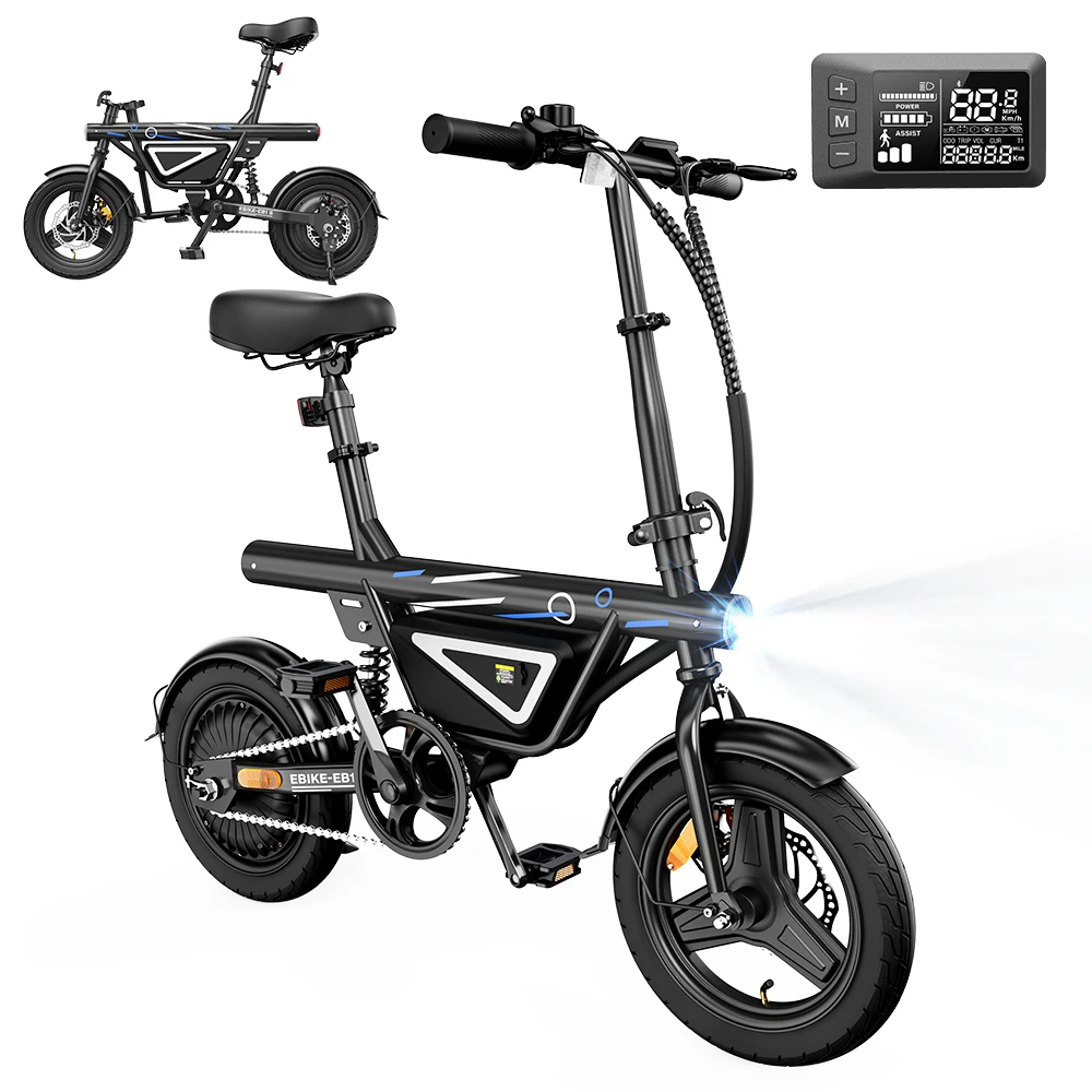 IScooter EB1S: Bicicleta Eléctrica 250W con App y 35 km/h