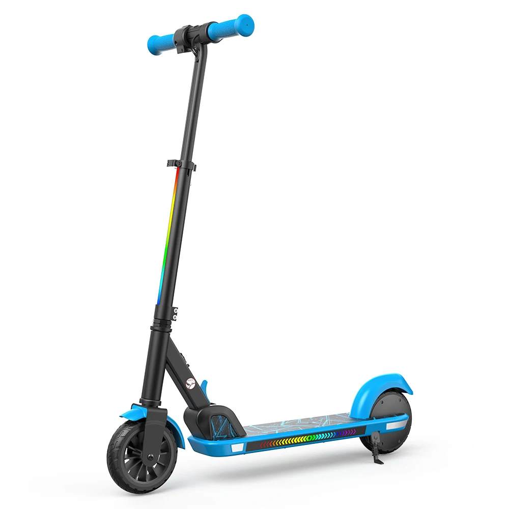 Patinete eléctrico IScooter K4 para niños: 150W, 16 km/h, plegable