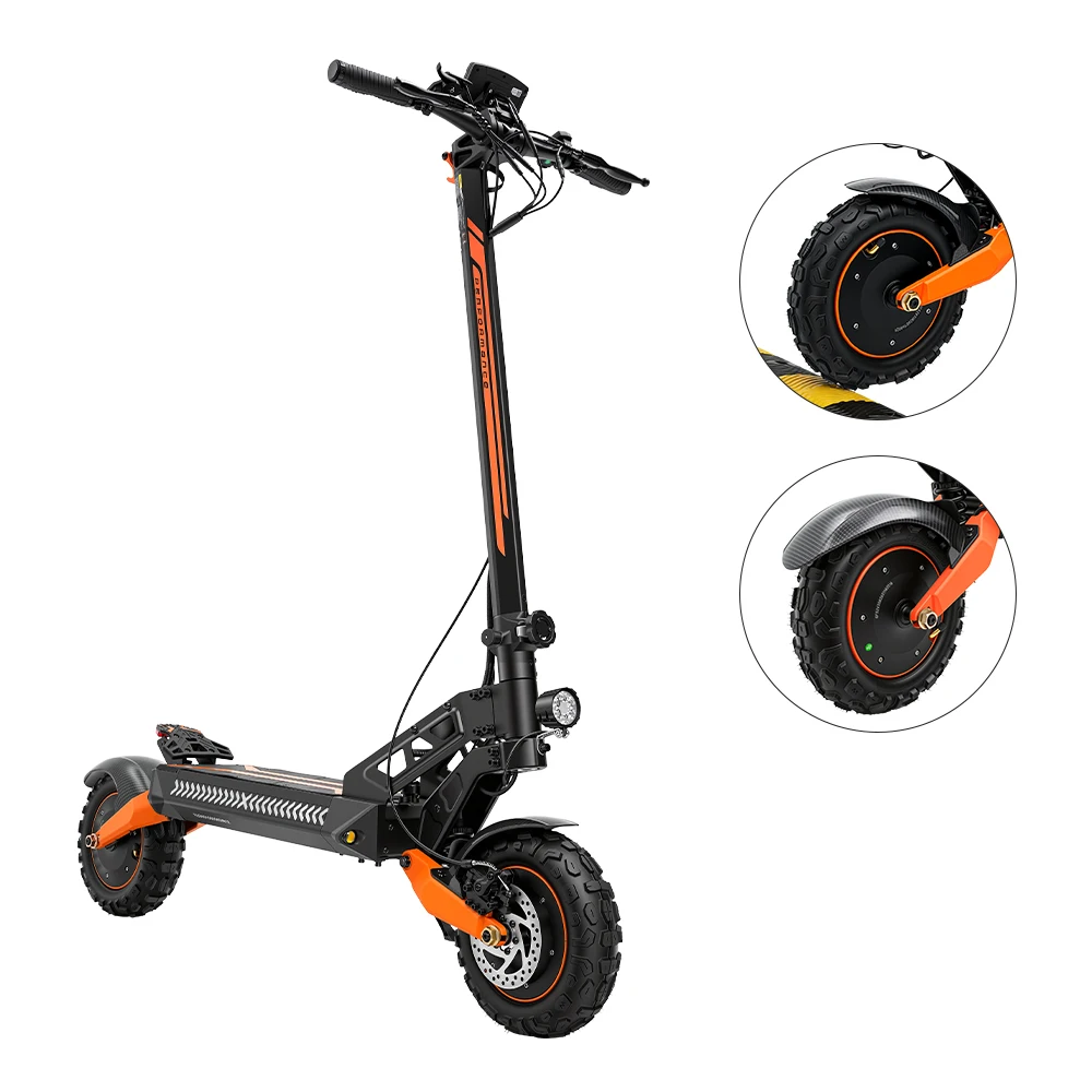 Patinete eléctrico IScooter W12 3000W 25Ah 100 km plegable