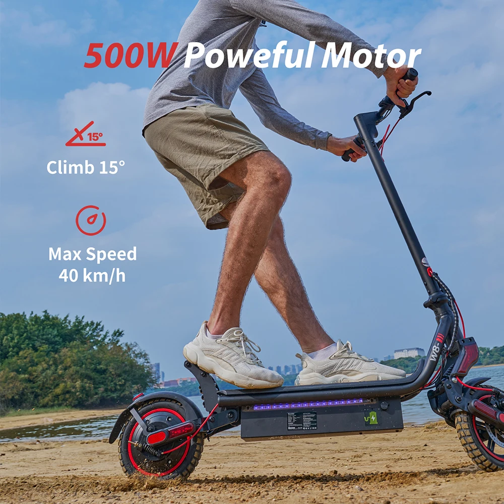 Patinete Eléctrico IScooter W8 750W 48V 14Ah | 40 km/h